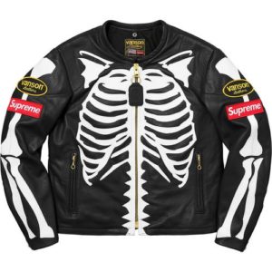2017FW week14 Supreme®/Vanson® Leather Bones Jacket