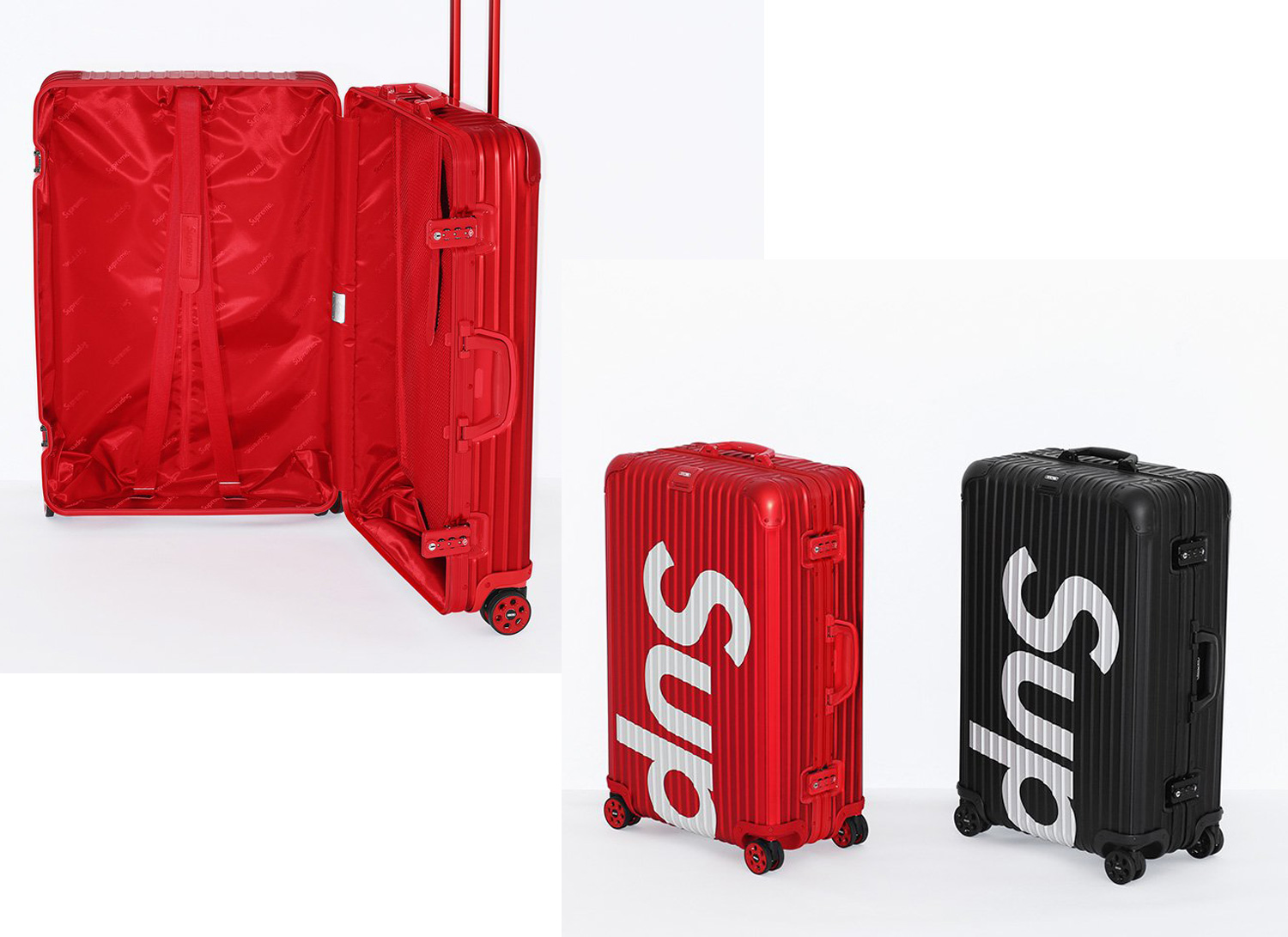 Supreme®/RIMOWA Suitcase 82L