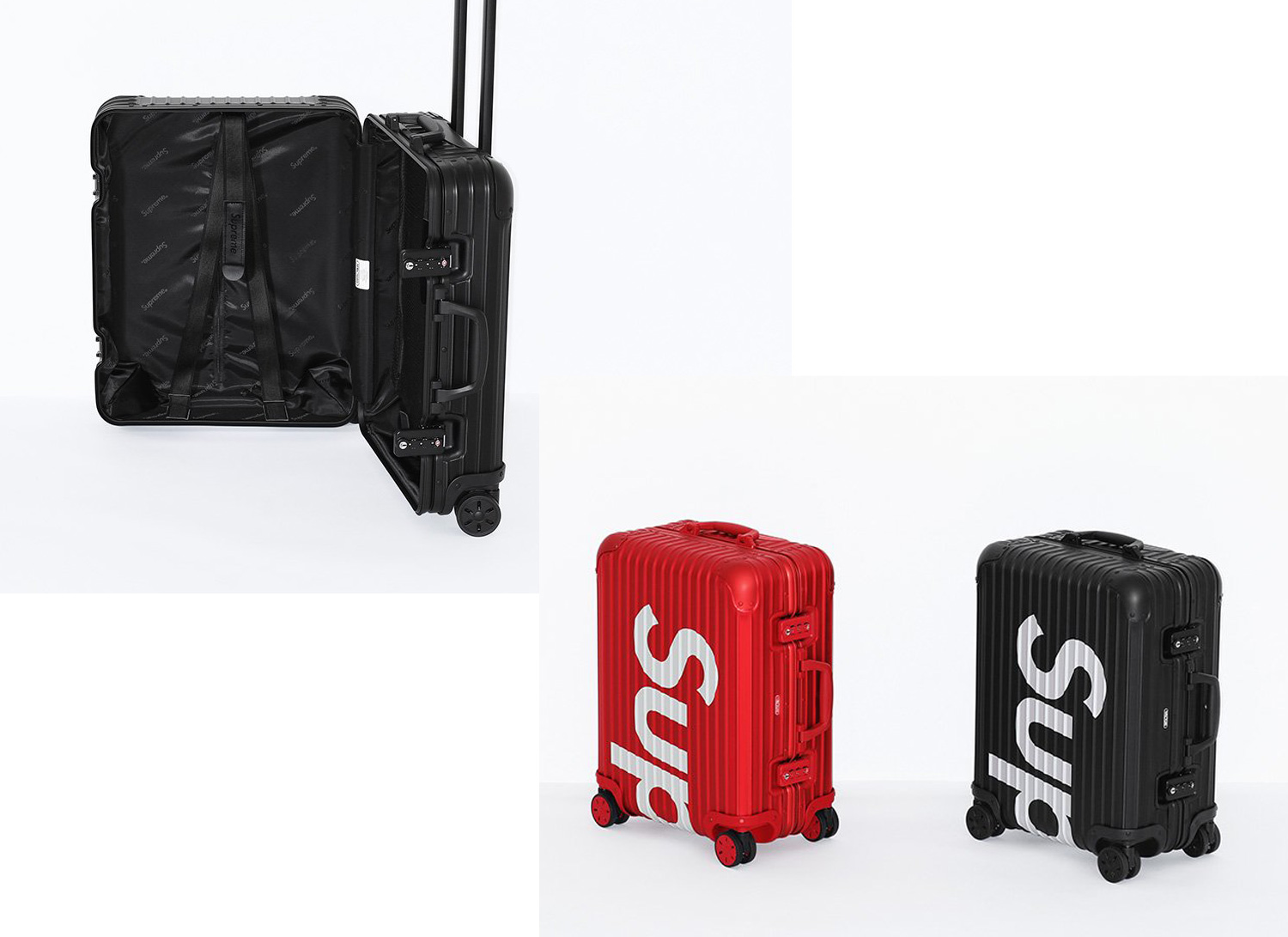 Supreme®/RIMOWA Suitcase 45L