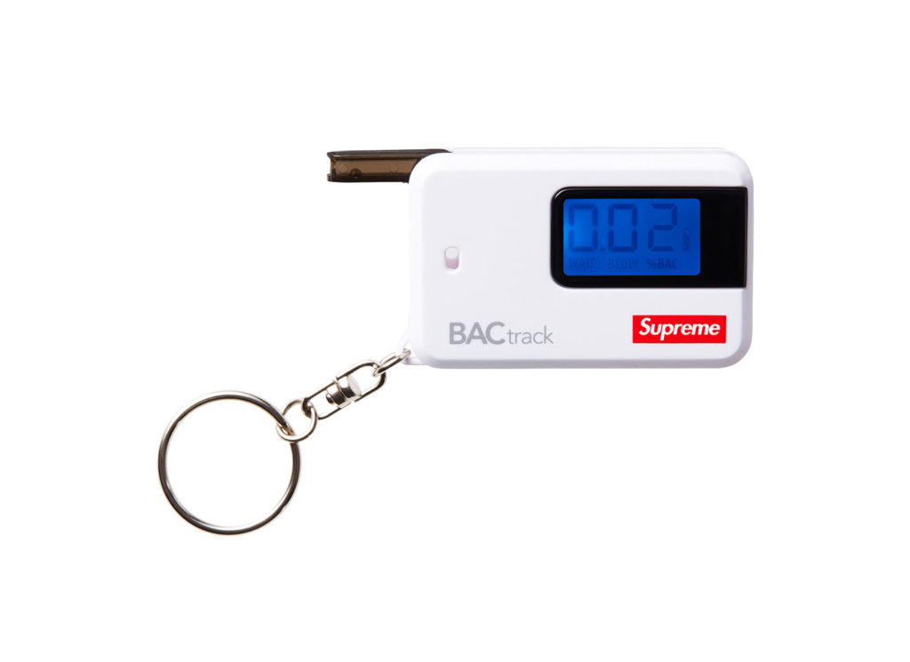 Supreme®/BACtrack® Go Keychain