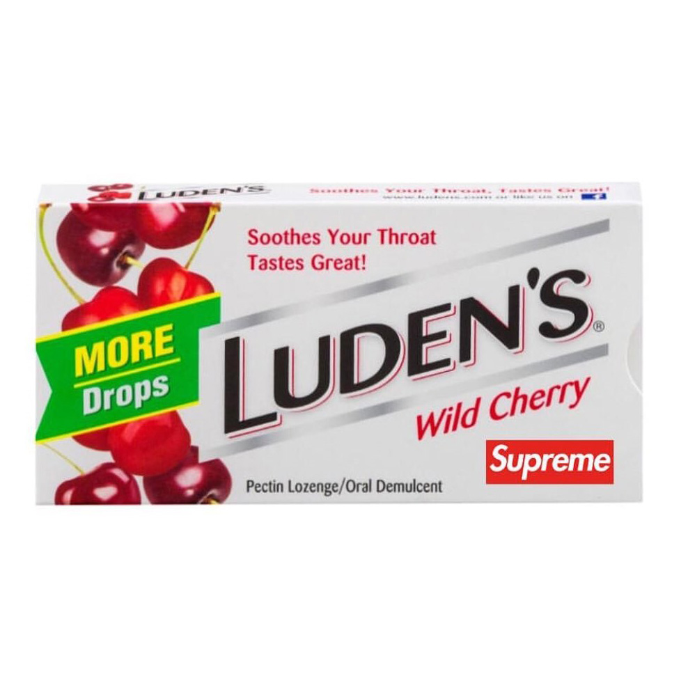 supreme シュプリーム 2018fw リーク “Luden’s Drops” (Free Gift)