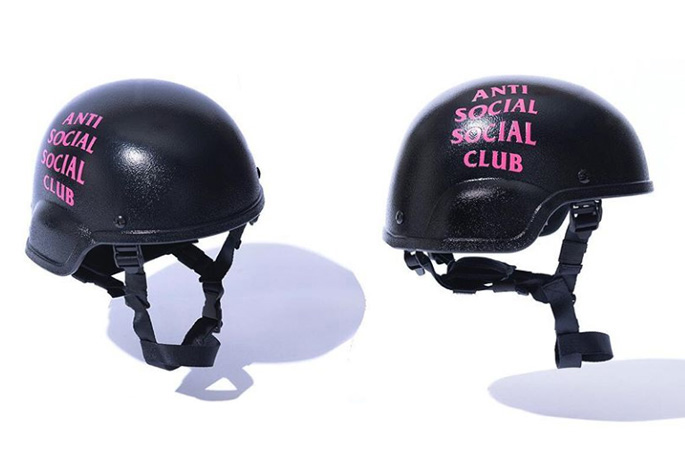 8/4 Anti Social Social Club（ASSC）アンチソーシャルソーシャルクラブ 2018FW ヘルメット