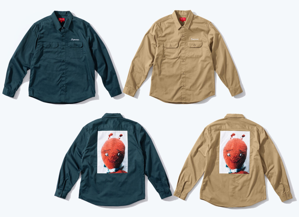 Mike Kelley/Supreme Ahh Youth Work Shirt