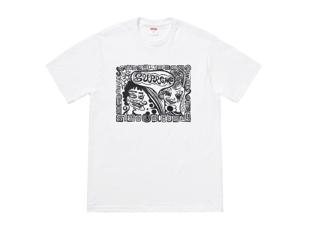 Tabboo! for Supreme "Faces Tee"