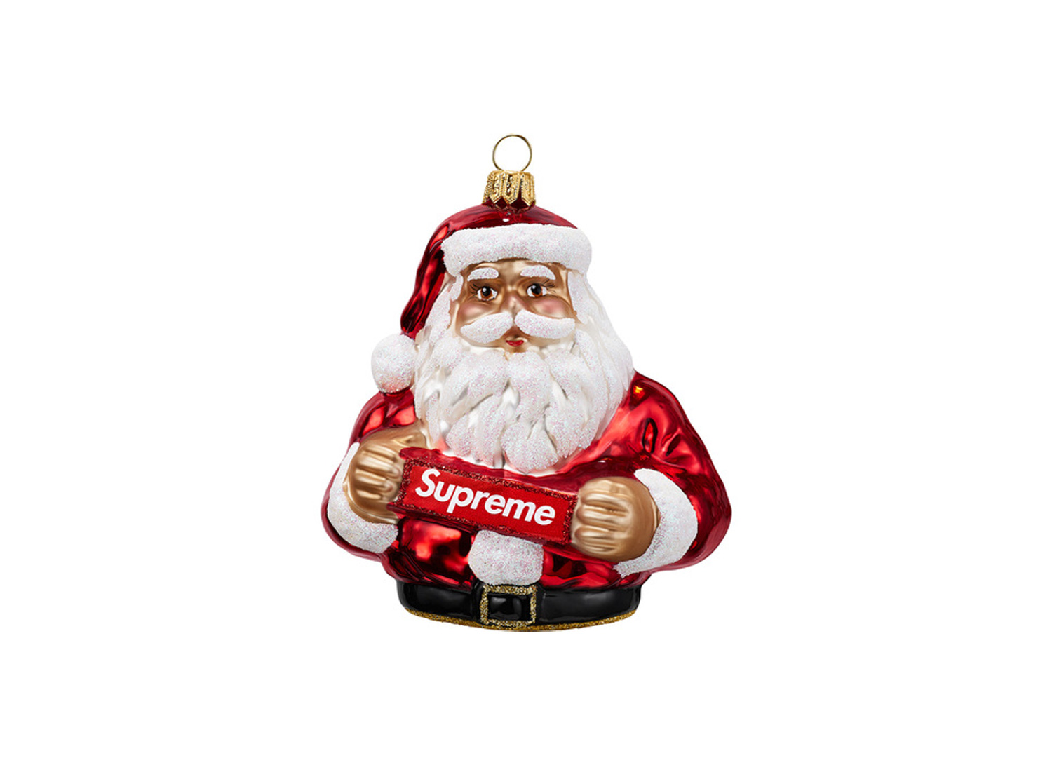  Christmas Santa Box Logo Tree Ornament