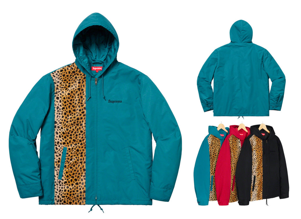 Cheetah Hooded Station Jacket