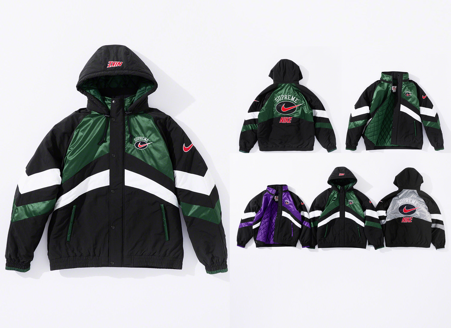 Supreme®/Nike® Hooded Sport Jacket