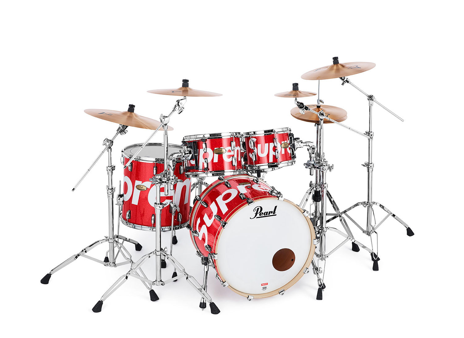 Supreme®/Pearl® Session Studio Select Drum Set & Zildjian® Cymbals