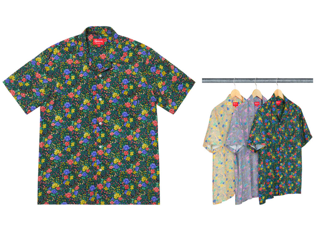 Mini Floral Rayon S/S Shirt